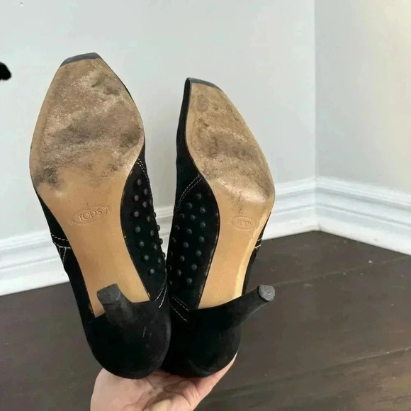 Tods suede ankle  booties 9.5 - Picture 6 of 9